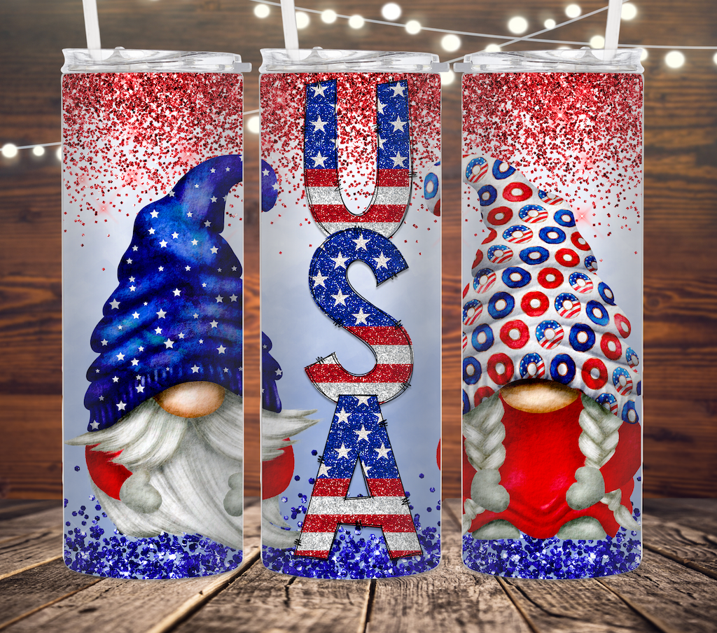 Gnomes USA Tumbler