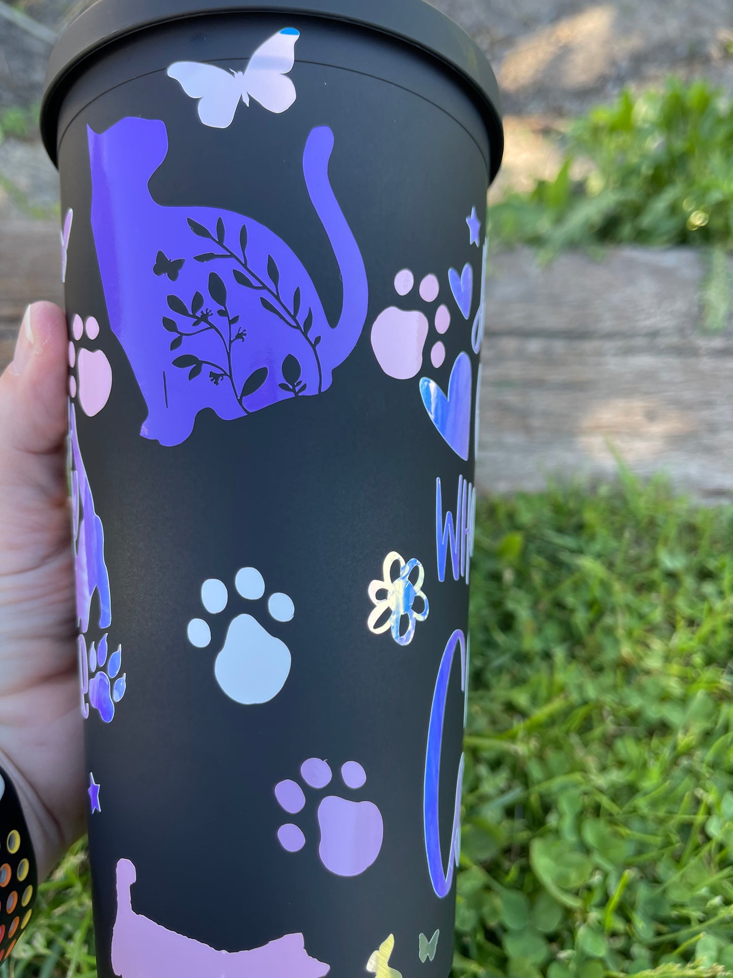 Custom Cat 20 oz Reusable Cup