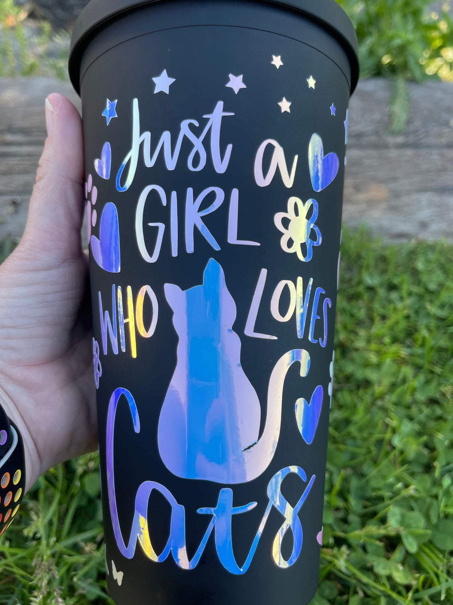 Custom Cat 20 oz Reusable Cup