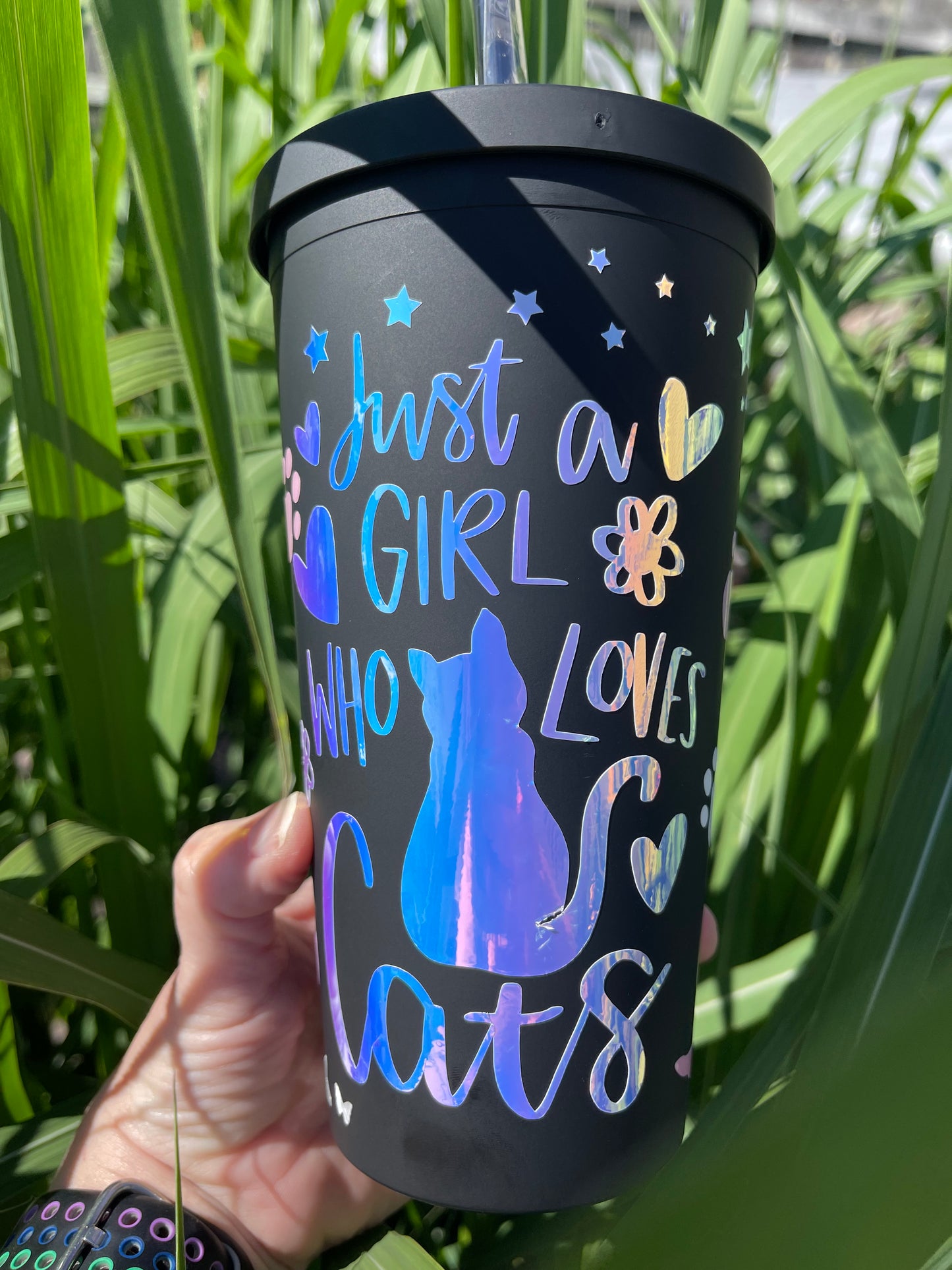 Custom Cat 20 oz Reusable Cup