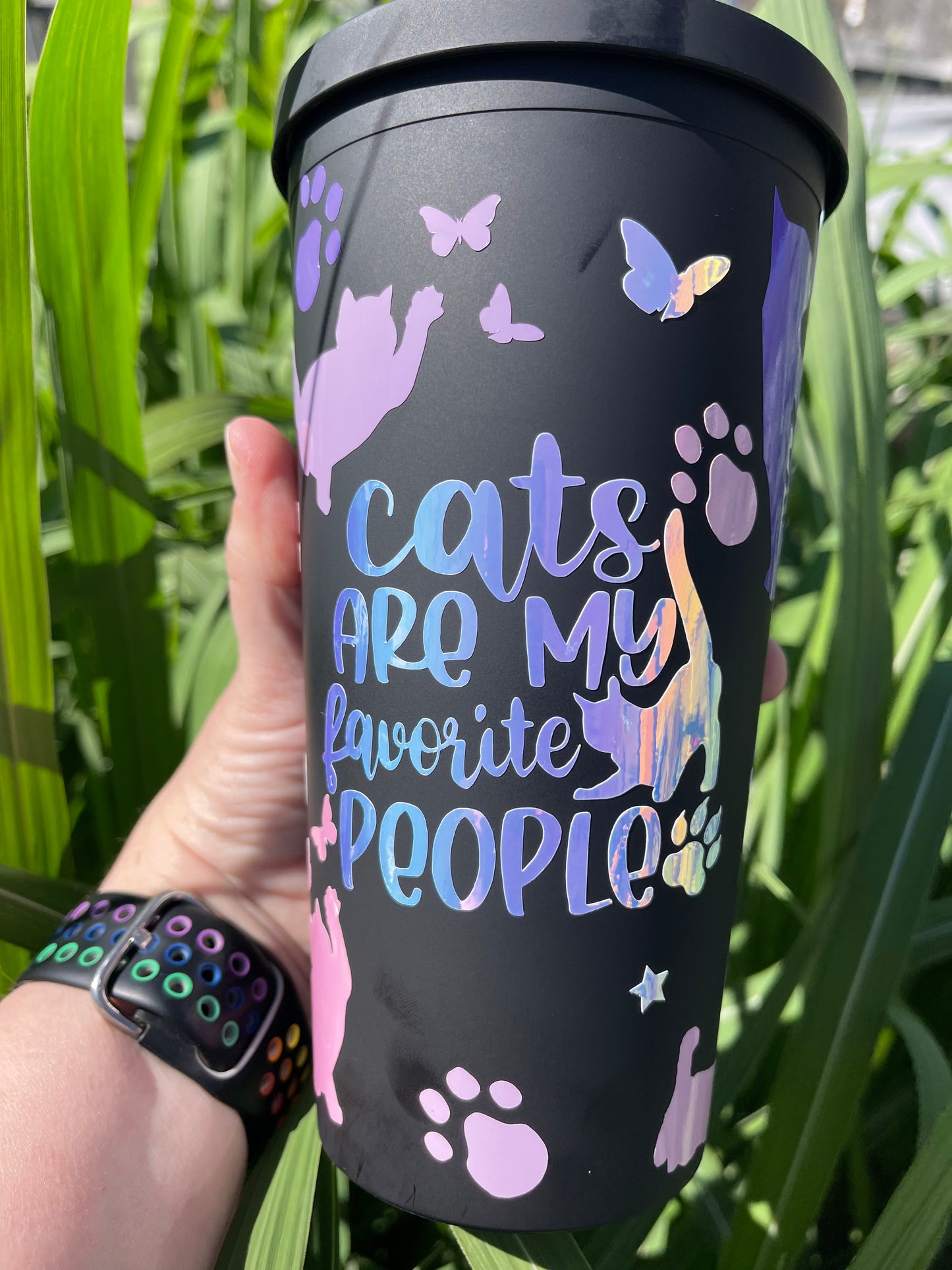 Custom Cat 20 oz Reusable Cup