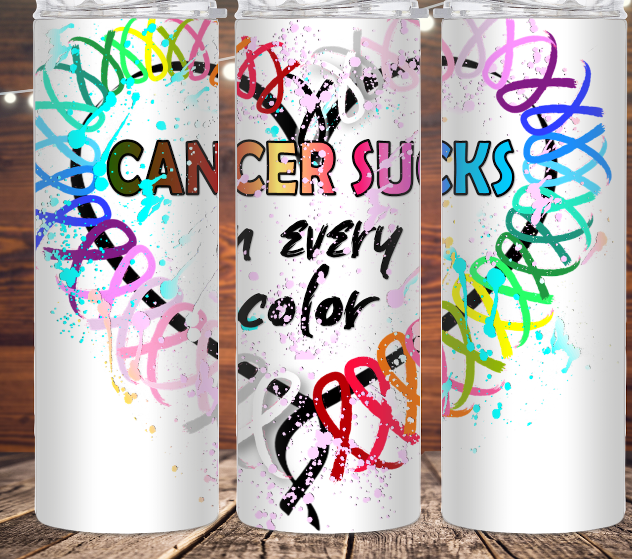 Cancer Sucks Tumbler