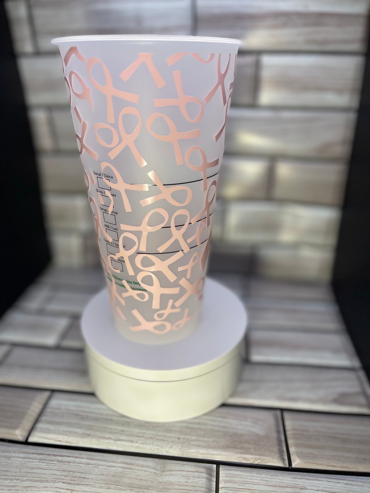 Breast Cancer Awareness Ribbon Venti