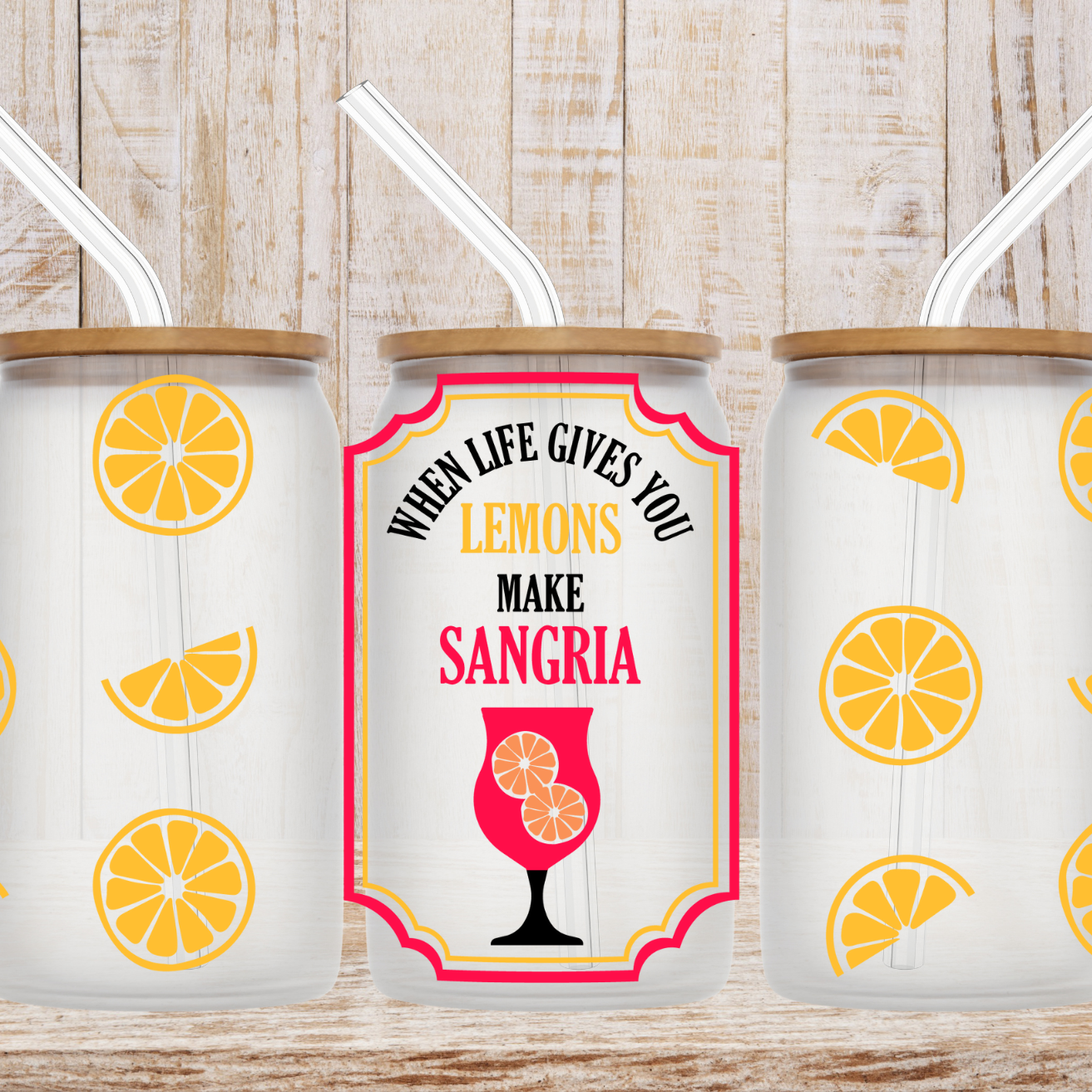 When life gives you lemons.... make sangria