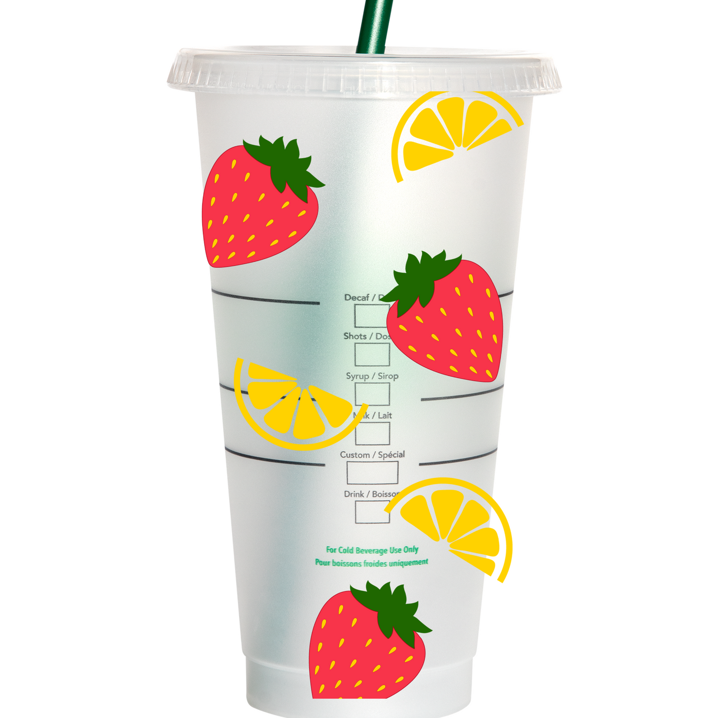 When life gives you lemons add vodka and strawberries venti