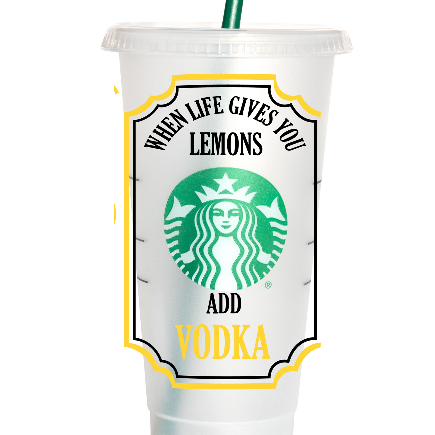 When life gives you lemons add vodka