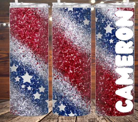 Red/White/Blue with stars