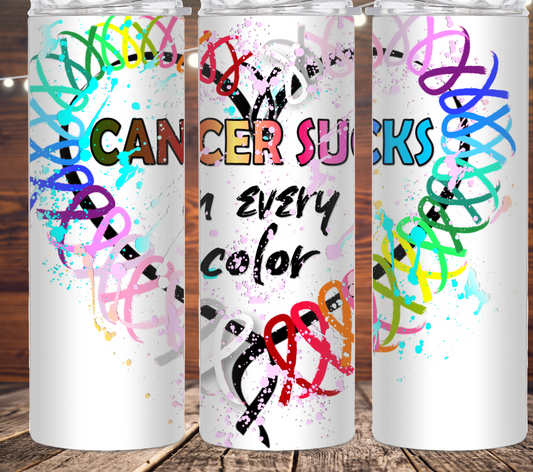Cancer Sucks Tumbler