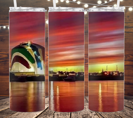 Boston Gas Rainbow Tank