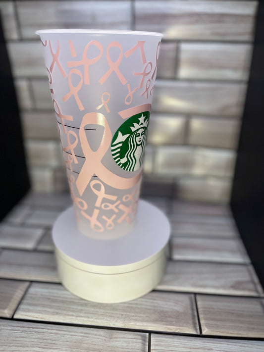 Breast Cancer Awareness Ribbon Venti