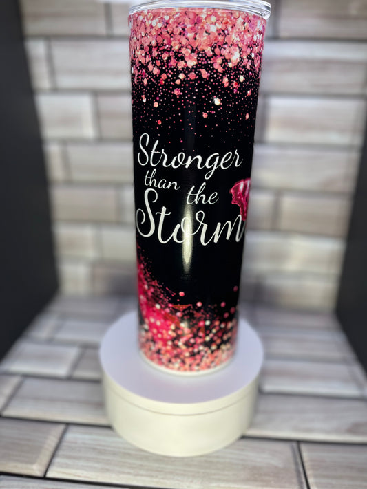 Stronger than the storm (Breast Cancer Awareness )