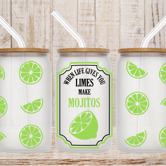 When life gives you limes .... make mojitos