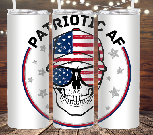 Patriotic AF Tumbler